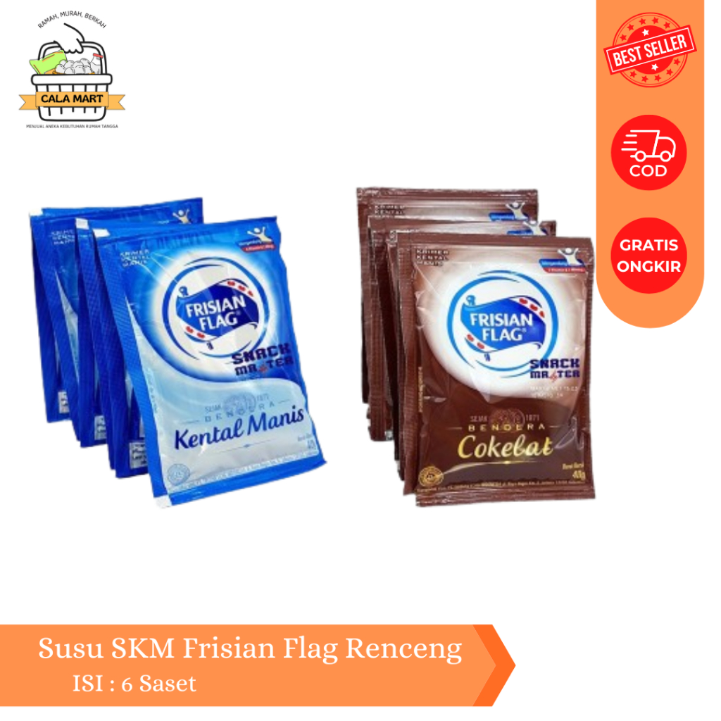 

Susu Frisian Flag Kental Manis Sachet (6pcs)