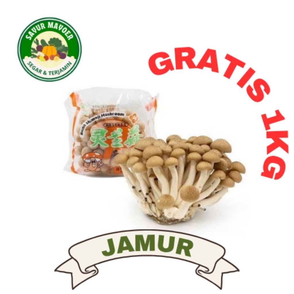 

JAMUR SHIMEJI COKLAT per pack