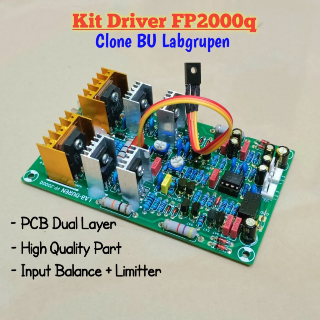 Kit Driver Clone Labgrupen FP2000q. Lab-duren  Hi-fi