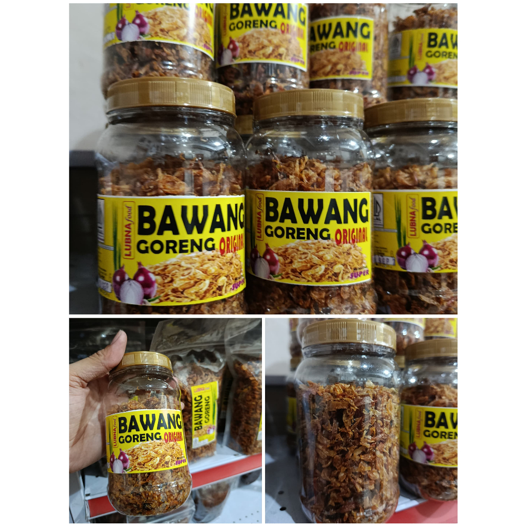 

Bawang Goreng Original Premium Kemasan Toples 100gram | Topping Makanan yang Enak & Gurih