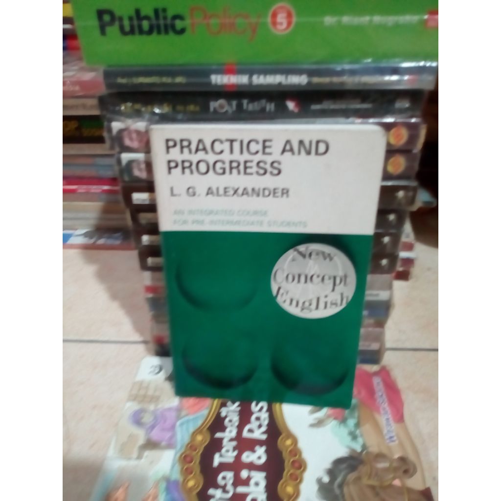 ORIGINAL BUKU PRACTICE PROGRESS NEW CONCEPT ENGLISH