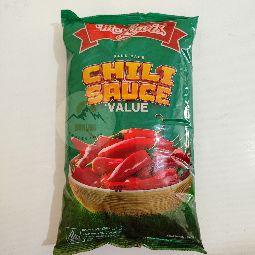 

Mc Lewis Value Saus Sambal 1kg
