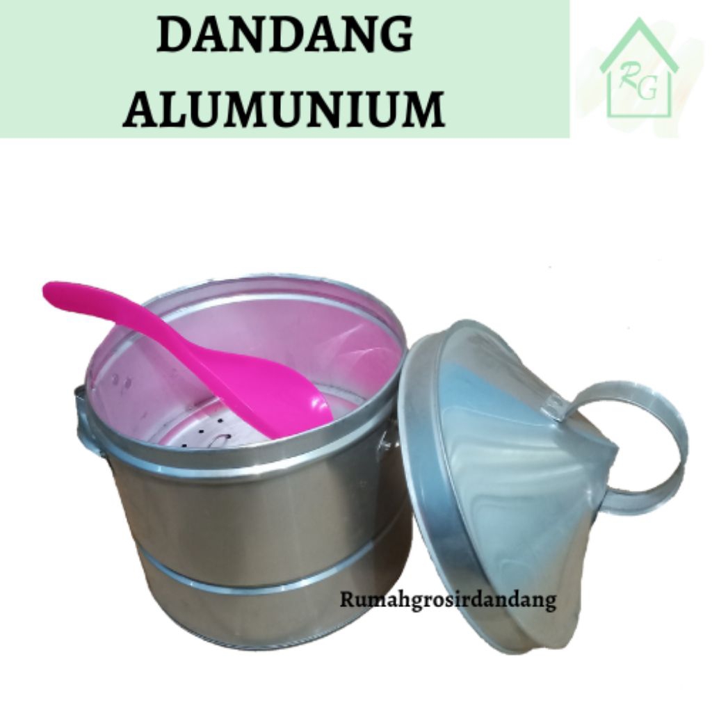 [COD] DANDANG KUKUS NASI ALUMINIUM MURAH