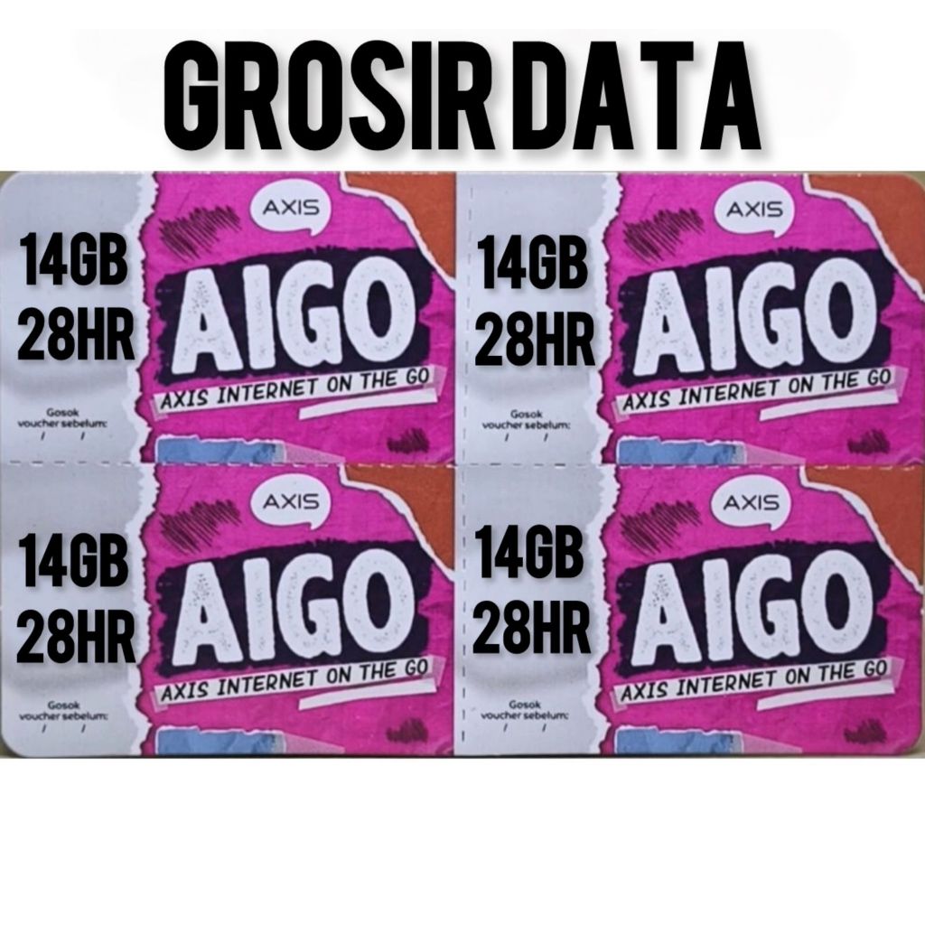 Voucher AXIS AIGO 14GB