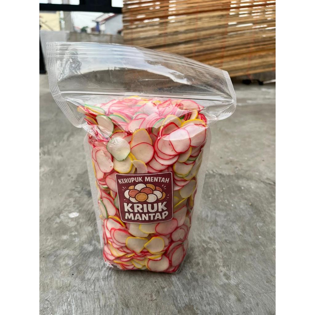 

Kerupuk mentah kriuk mantap warna-warni I cocok untuk seblak, gorengan, atau cemilan I Grosir & eceran