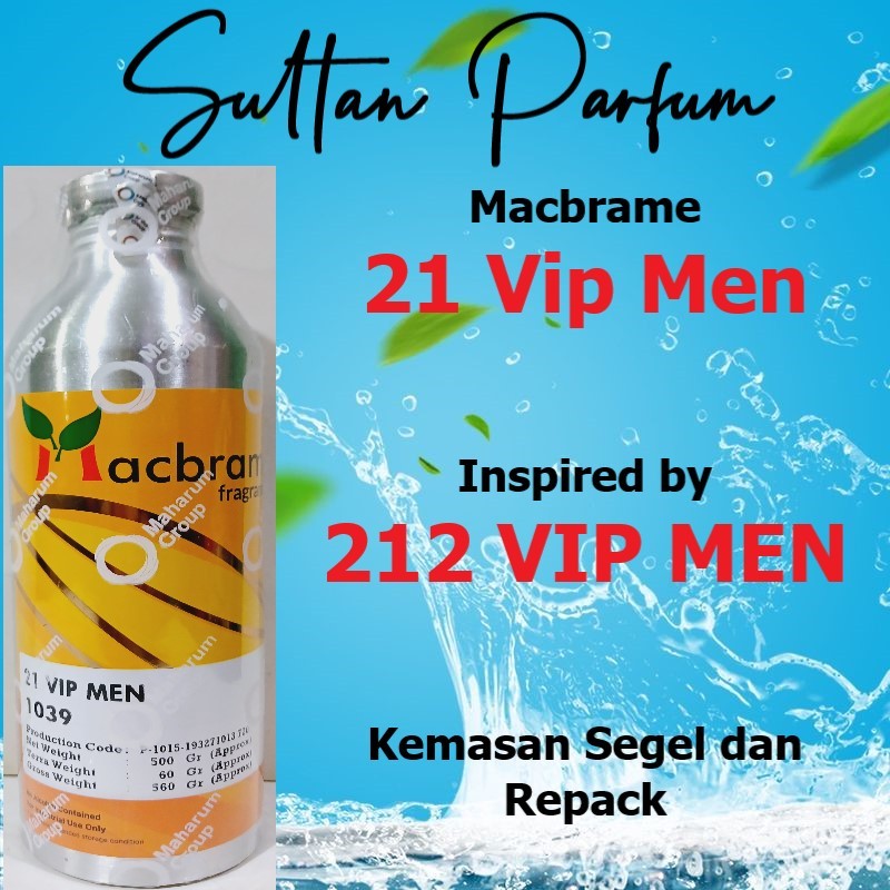 21 VIP MEN by Macbrame Bibit Parfum 212 VIP MEN