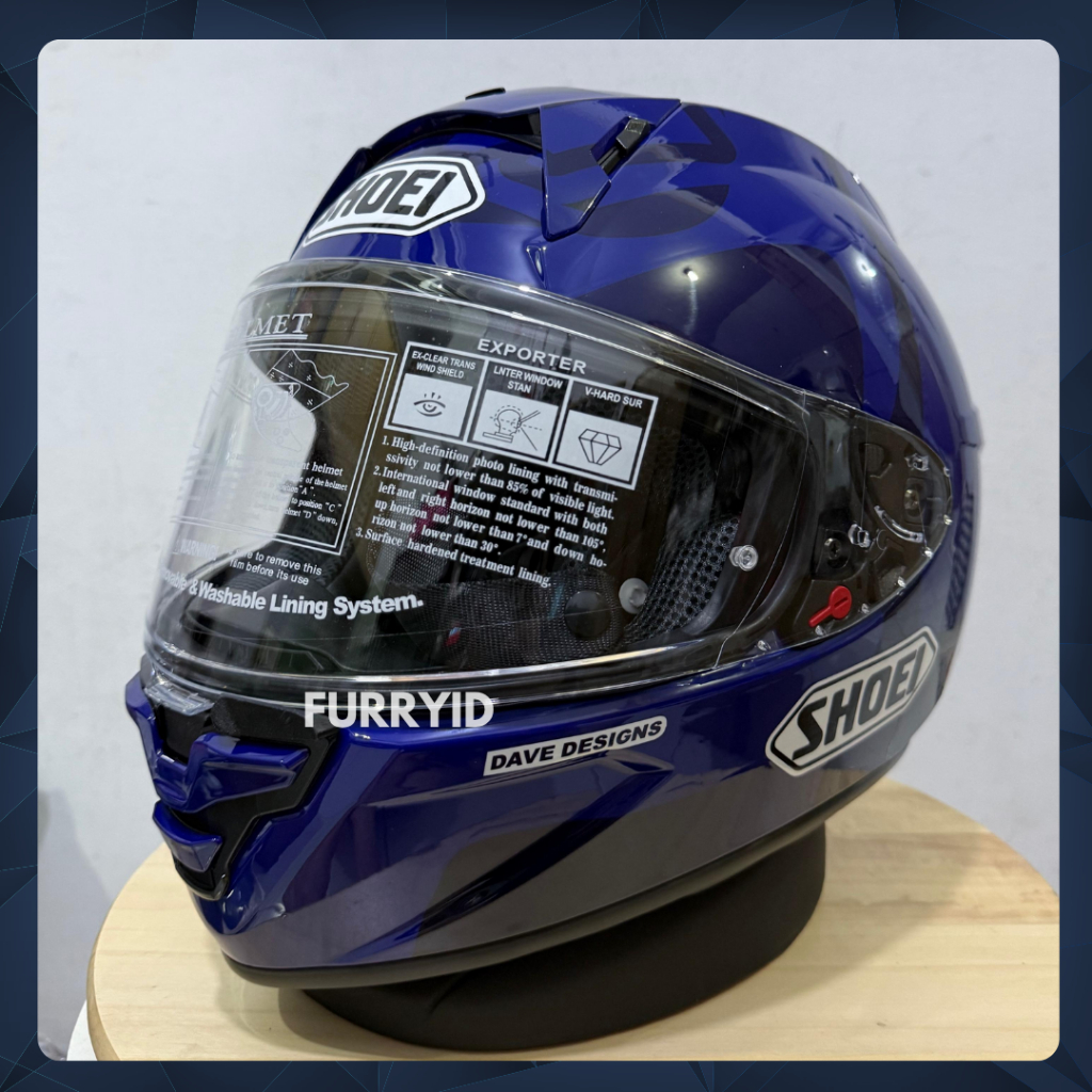 HELM FULL FACE SHOEI X15 AM73 / ALEX MARQUEZ