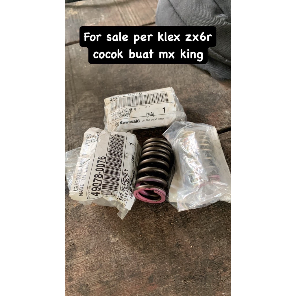 Per klep zx6r pnp mx king