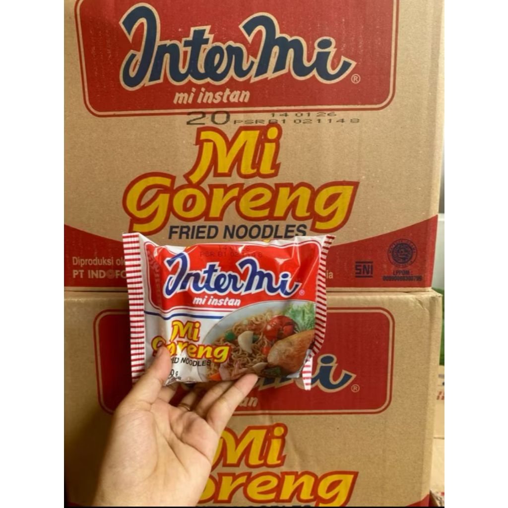 

INTERMI GORENG TERMURAH EXP AMAN [1DUS ISI 40PCS]