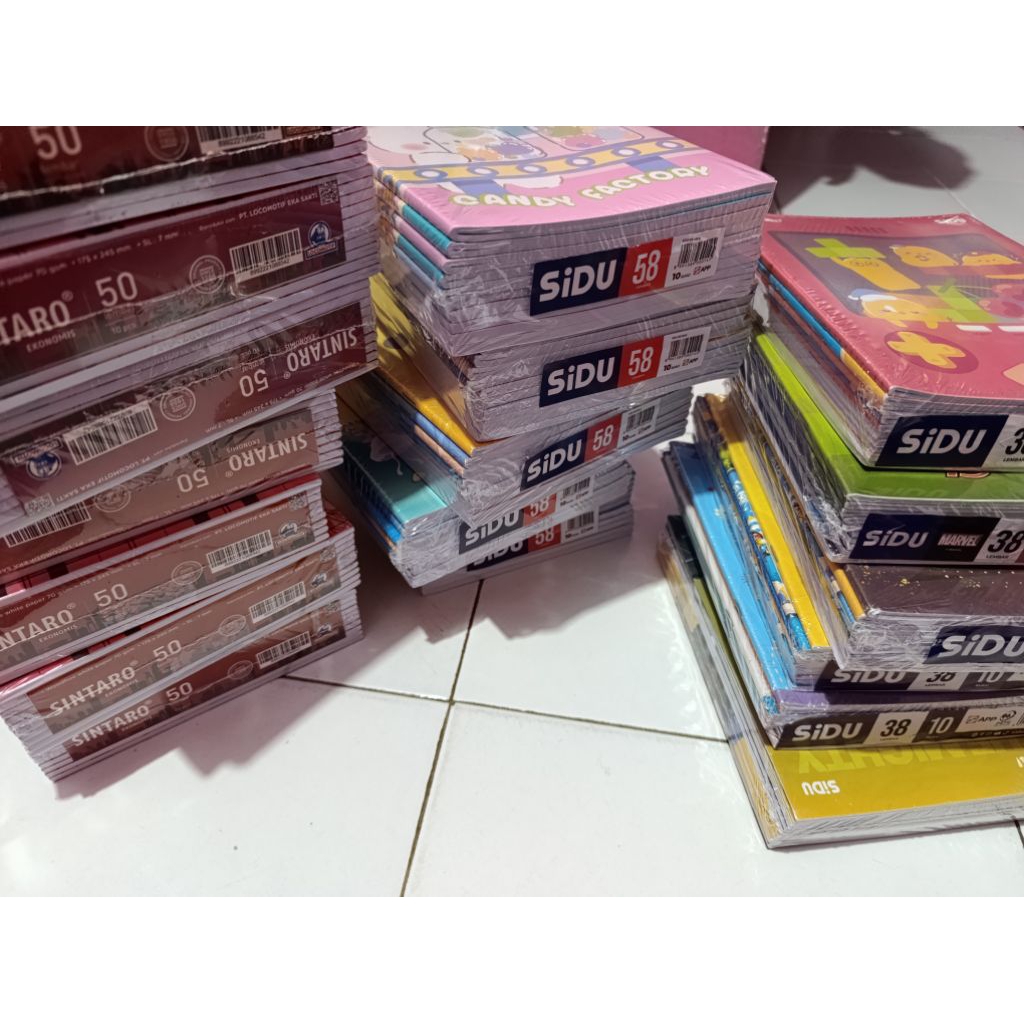 

PAKET SIDU 38 DAN SAMPUL COKLAT DAN SAMPUL PLASTIK