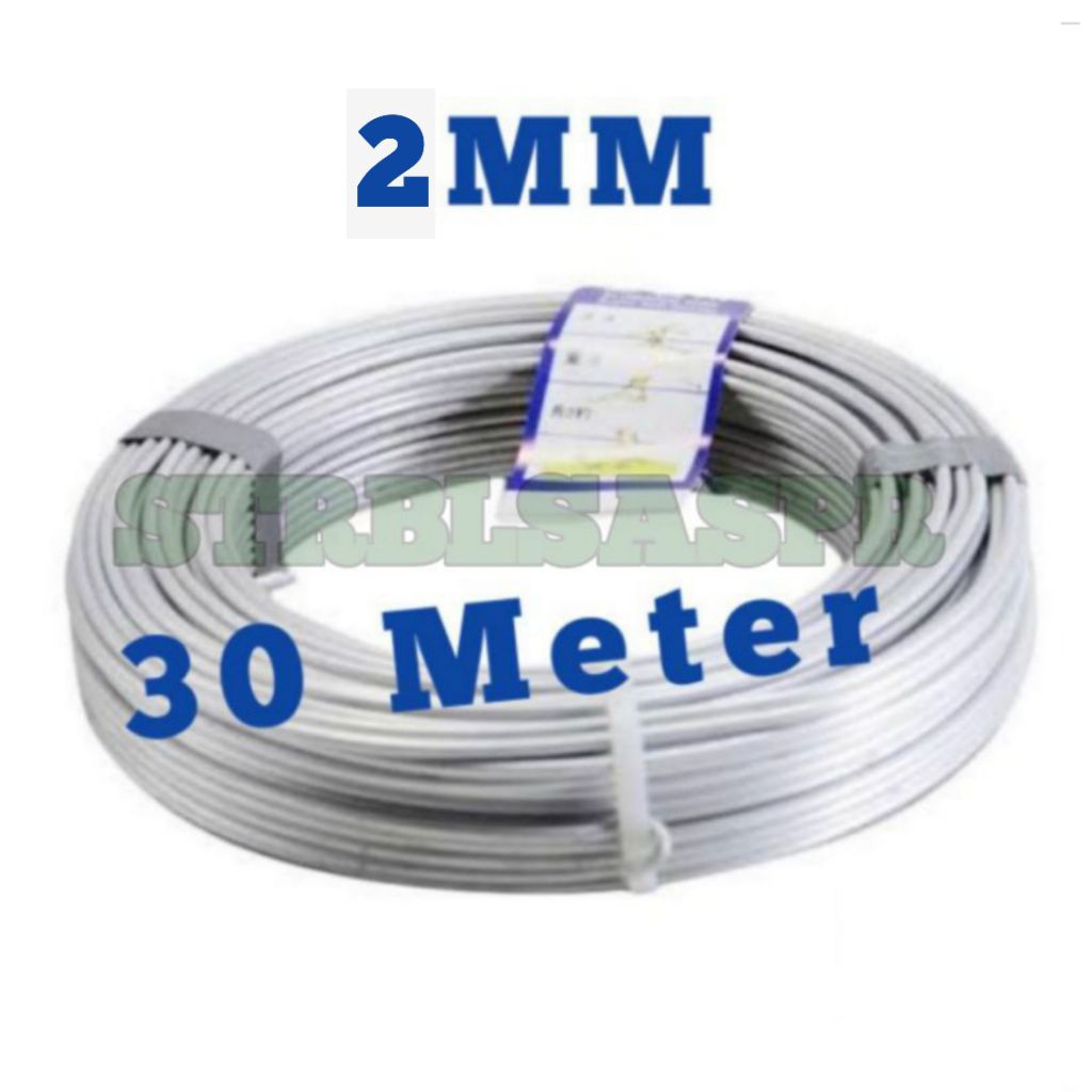 Kawat Bonsai 2 Mm Per 30 Meter _ Kawat Bonsai Doff _ Kawat Bonsai Label Biru _ Kawat Bonsai Murah