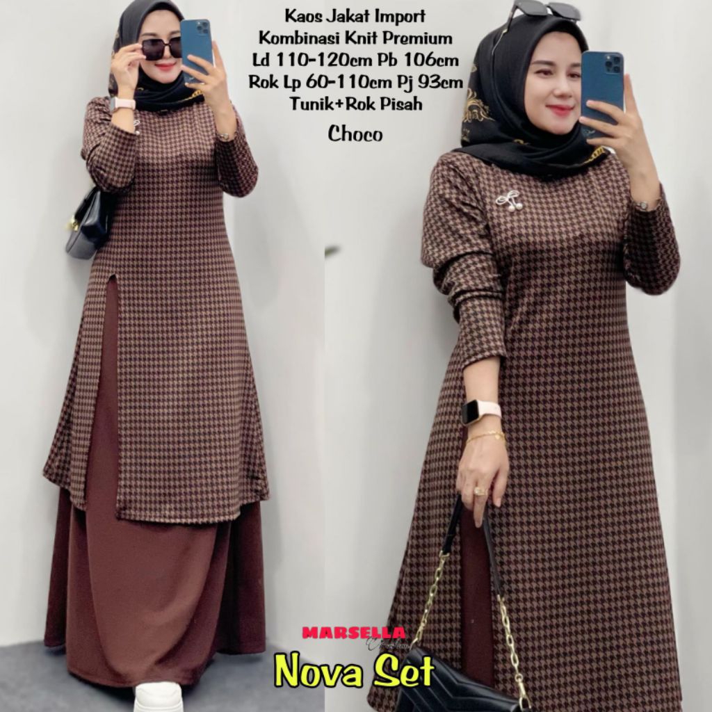 Nova Setelan By Marsella. Fashion