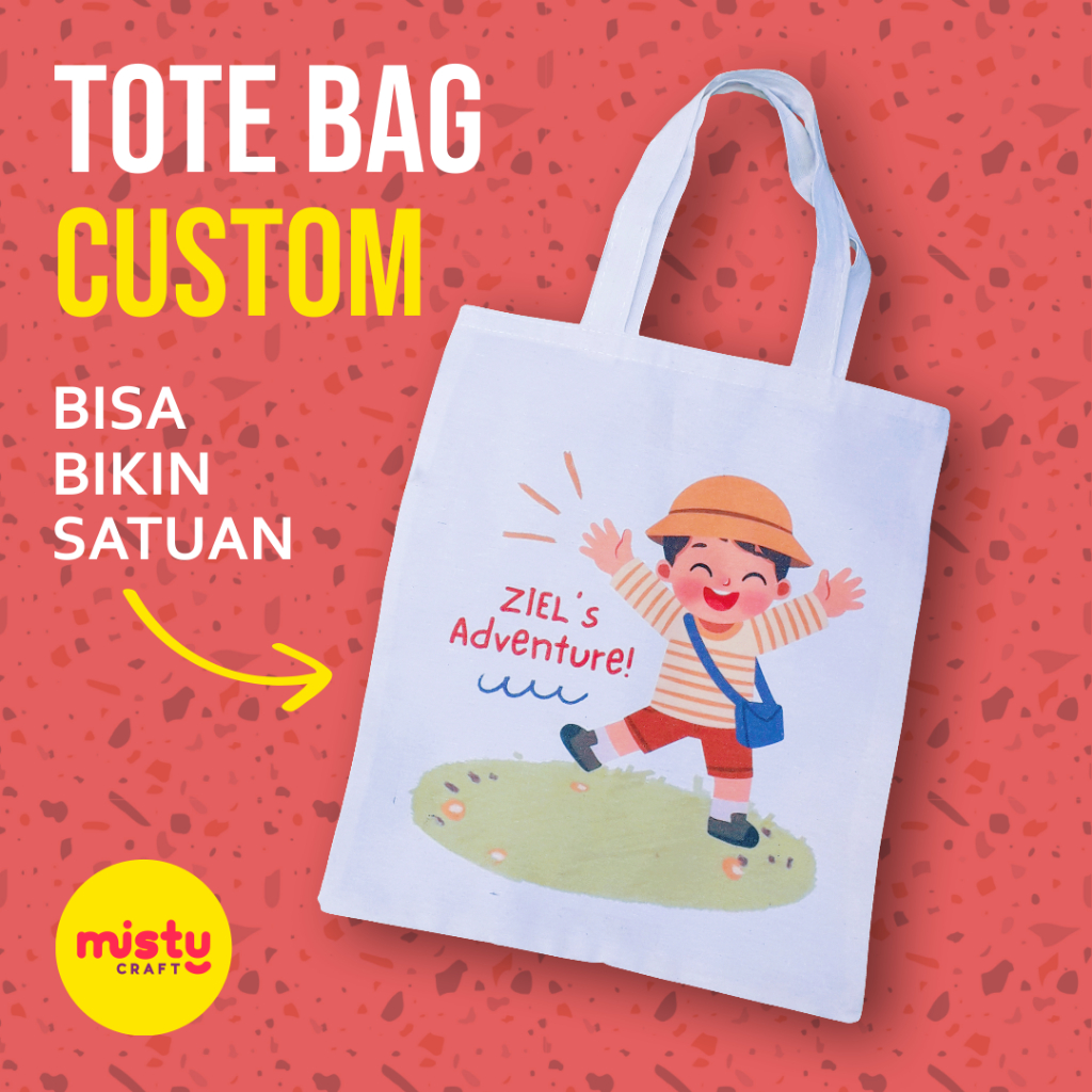 Tote Bag Custom Tote Bag Satuan