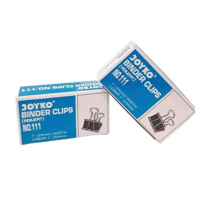 

Binder Clip No 111 Penjepit Kertas 1 Kotak Kecil