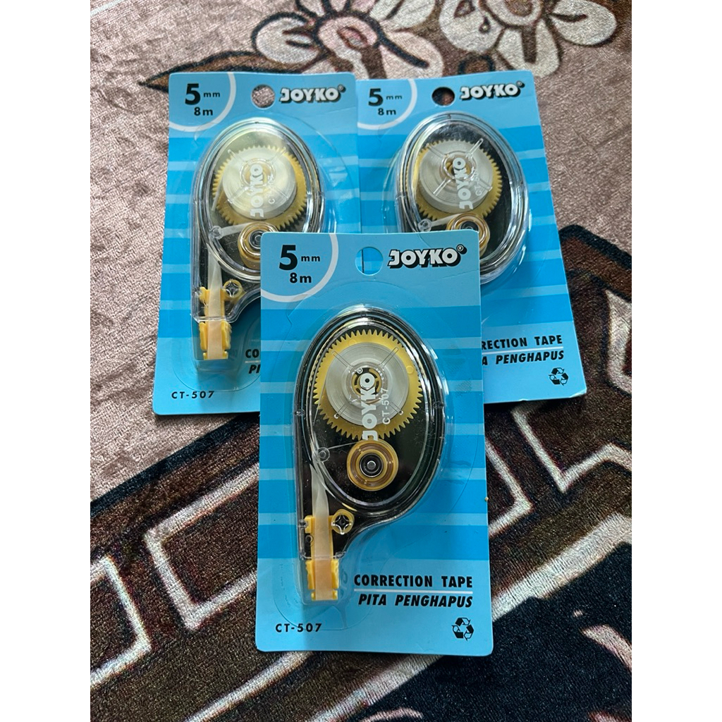

Joyko Correction Tape CT- 507 / Tip Ex Kertas Roll Pita ( 1 pcs )