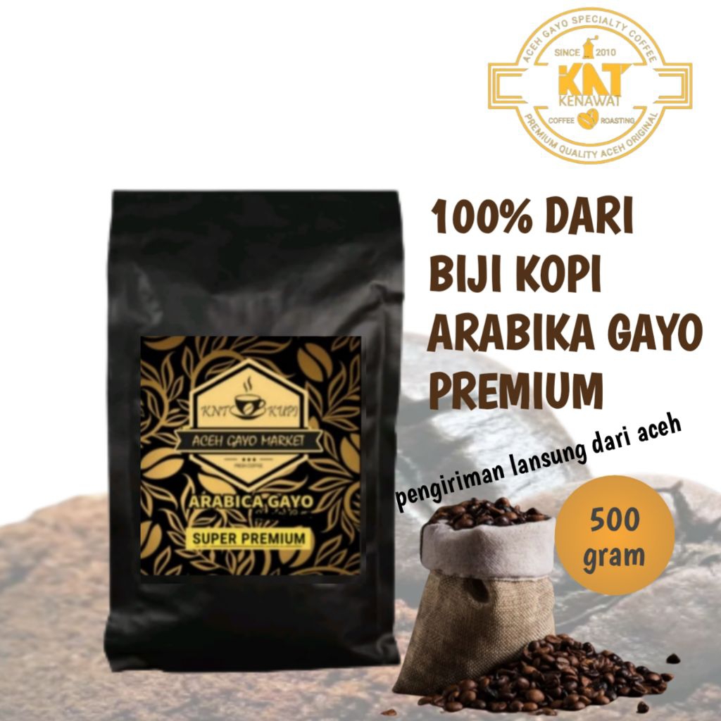

KOPI ACEH GAYO ARABICA PREMIUM 500 GRAM.