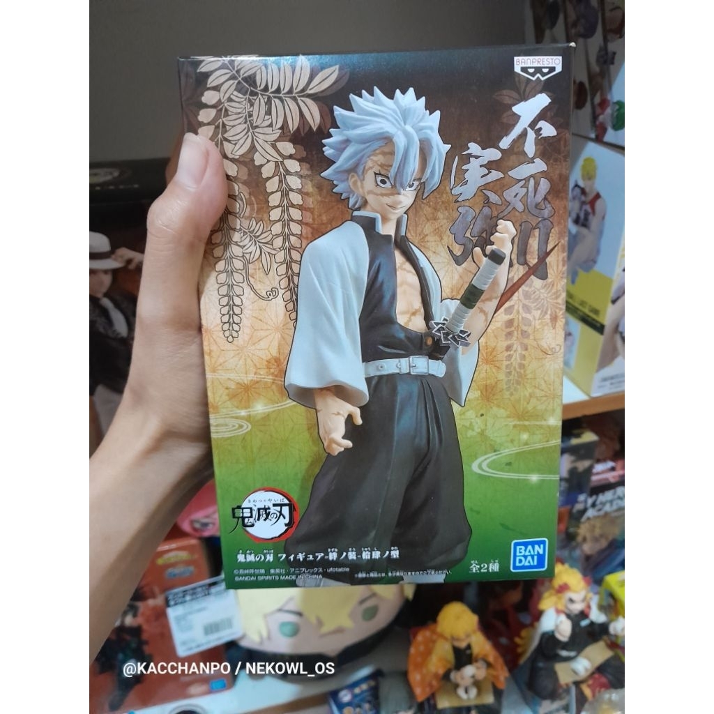 Vol 1 Shinazugawa Sanemi Kimetsu No Yaiba Official Merchandise KNY Original Action Figure Anime Demo
