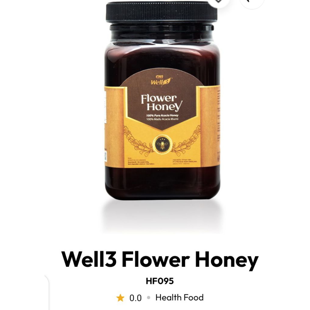 

madu well3 flower honey