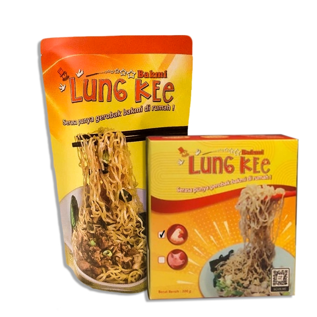 

BAKMI LUNGKEE MIE INSTANT Babi Campur Ayam Frozen