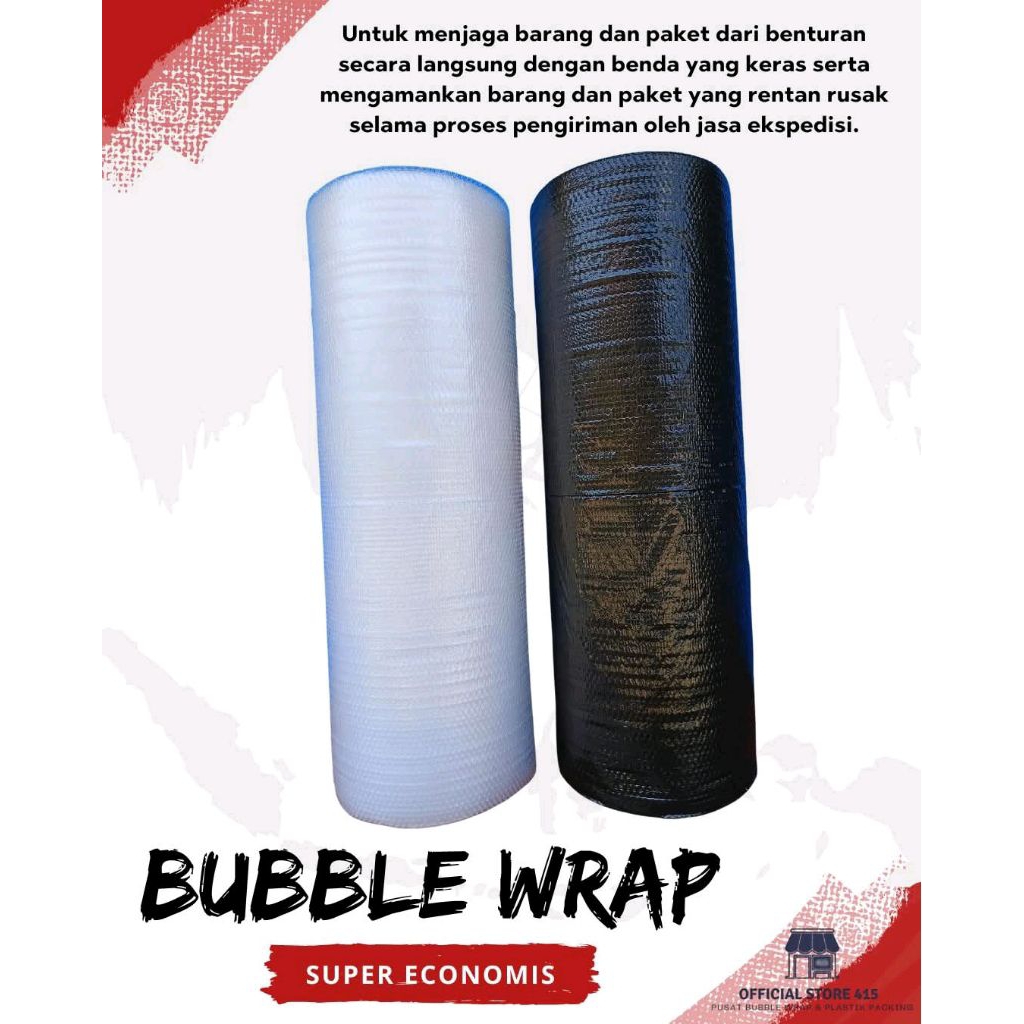 

Bubble wrap tambahan pengaman paking