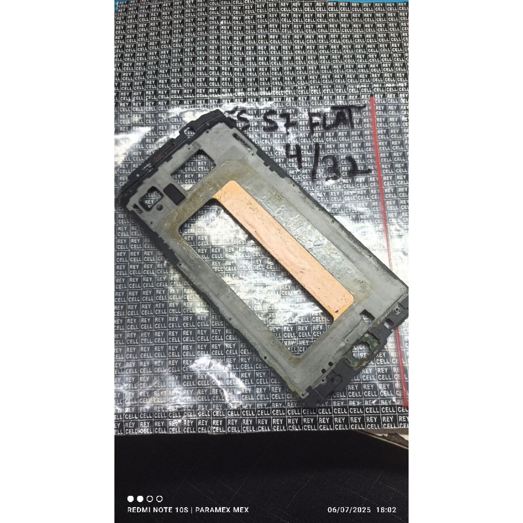 freme/Tatakan lcd samsung s7 flat original copotan