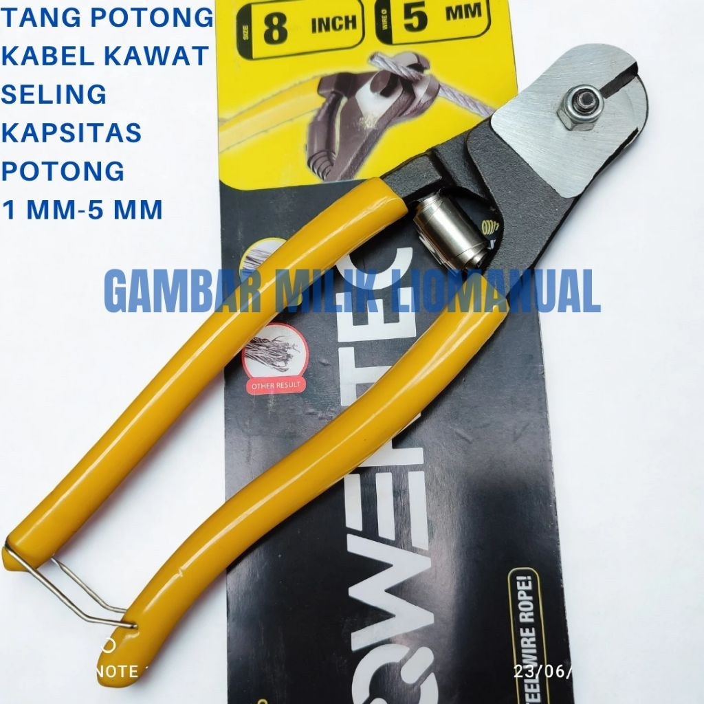 tang potong kabel kawat seling 1 - 5 mm kapasitas potong