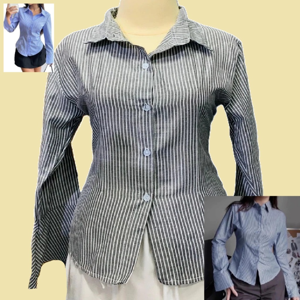 Trexus > TXS0015ER Suona Tops Kemeja Wanita / KEMEJA WANITA TERBARU / KEMEJA SUONA / SUONA TOPS / KE