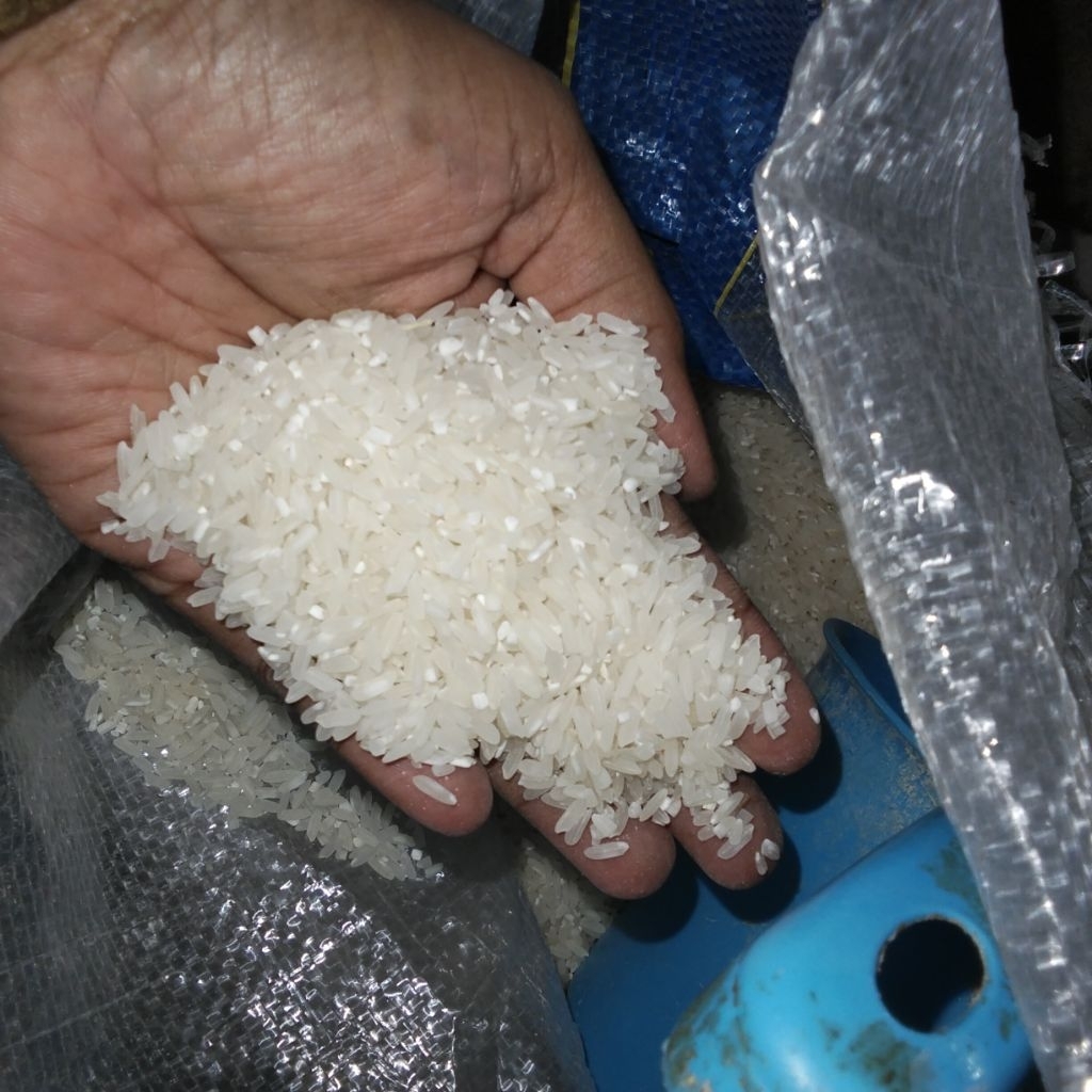 

Beras selepan pulen bersih