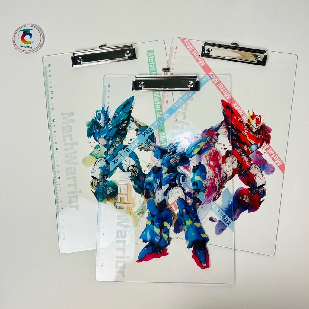 

Papan Scanner Papan Jalan Transparan MechWarrior Clipboard