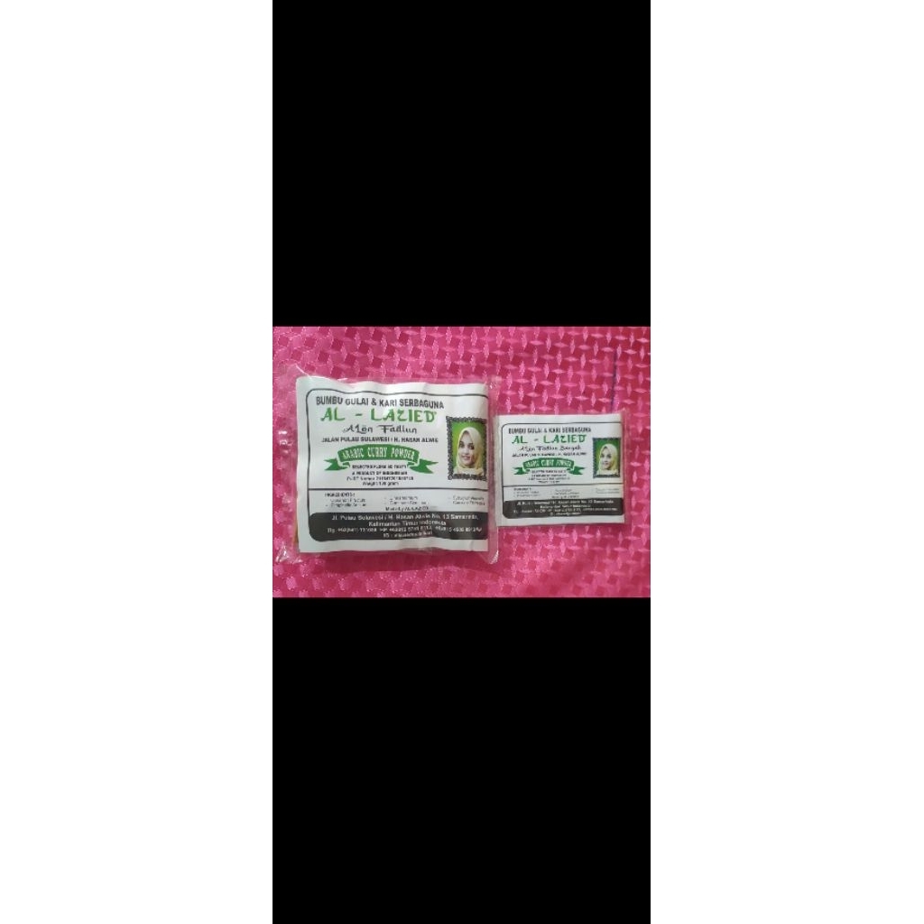 

Bumbu Karih dan Gulai Al Lazied (Uk. 10g)