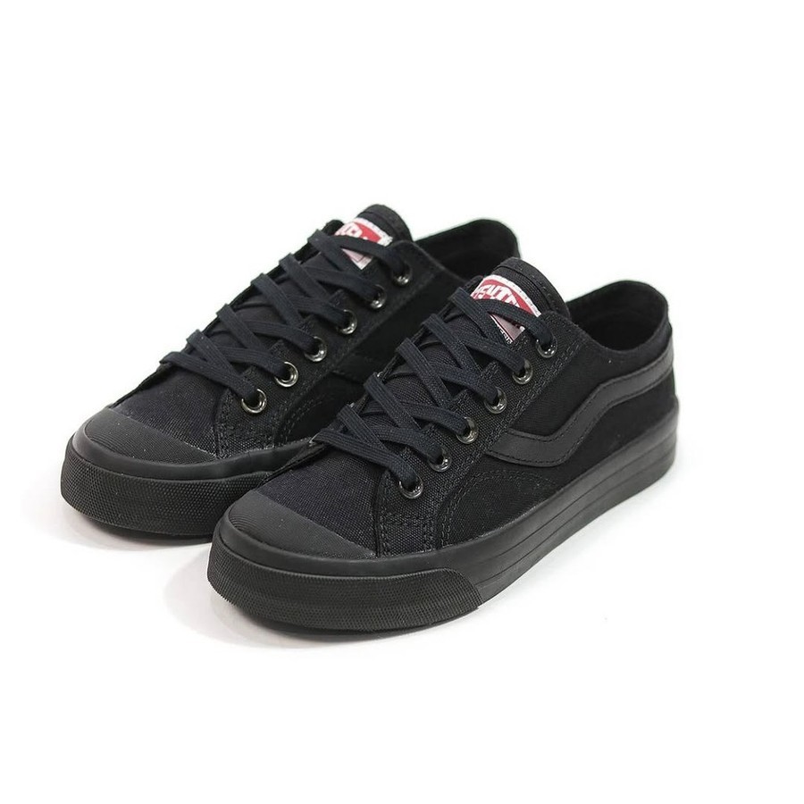 Sepatu Hitam Pria Ventella Public Low All Black Original 100% Ventela Shoes