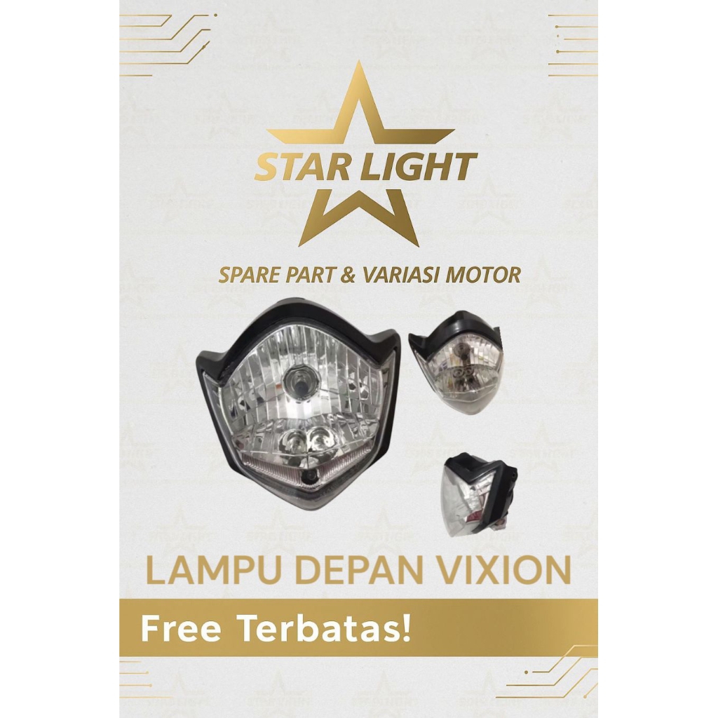 reflektor lampu depan vixion lama vixion old 2010 2012 2014 h4 non ori Reflektor Yamaha Vixion