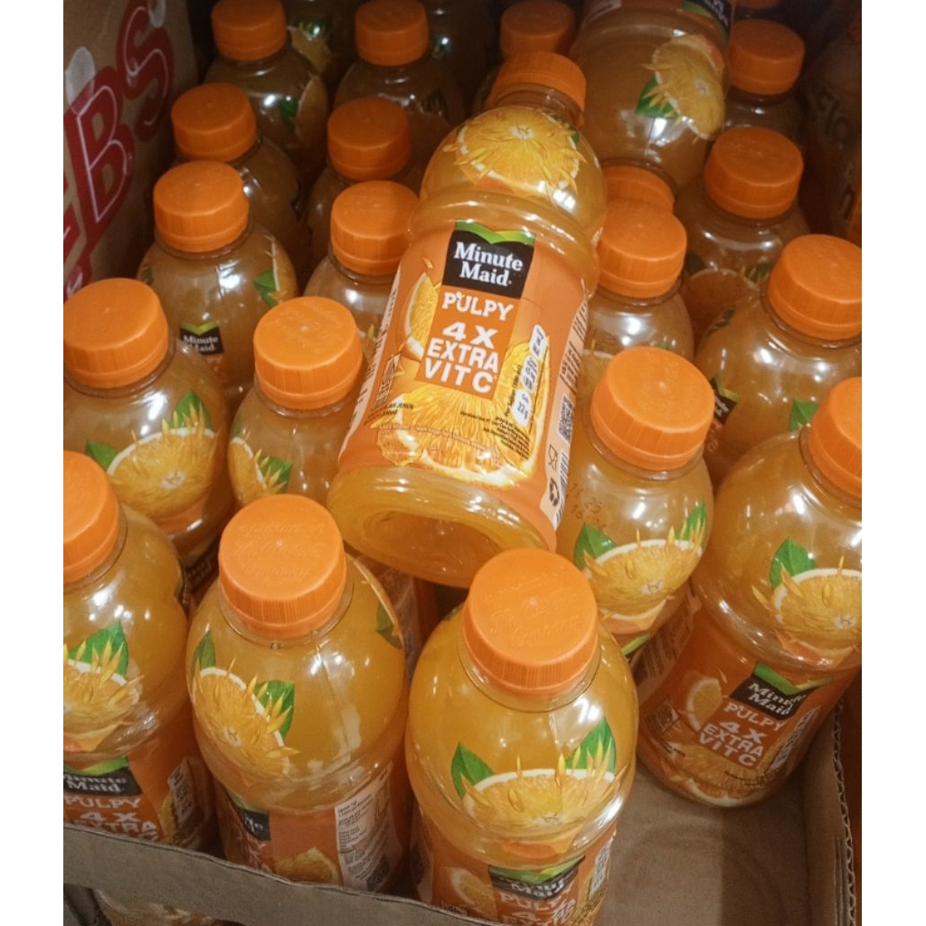 

MINUTE MITE PULPY ORANGE KEMASAN 300 ML HARGA SATUAN