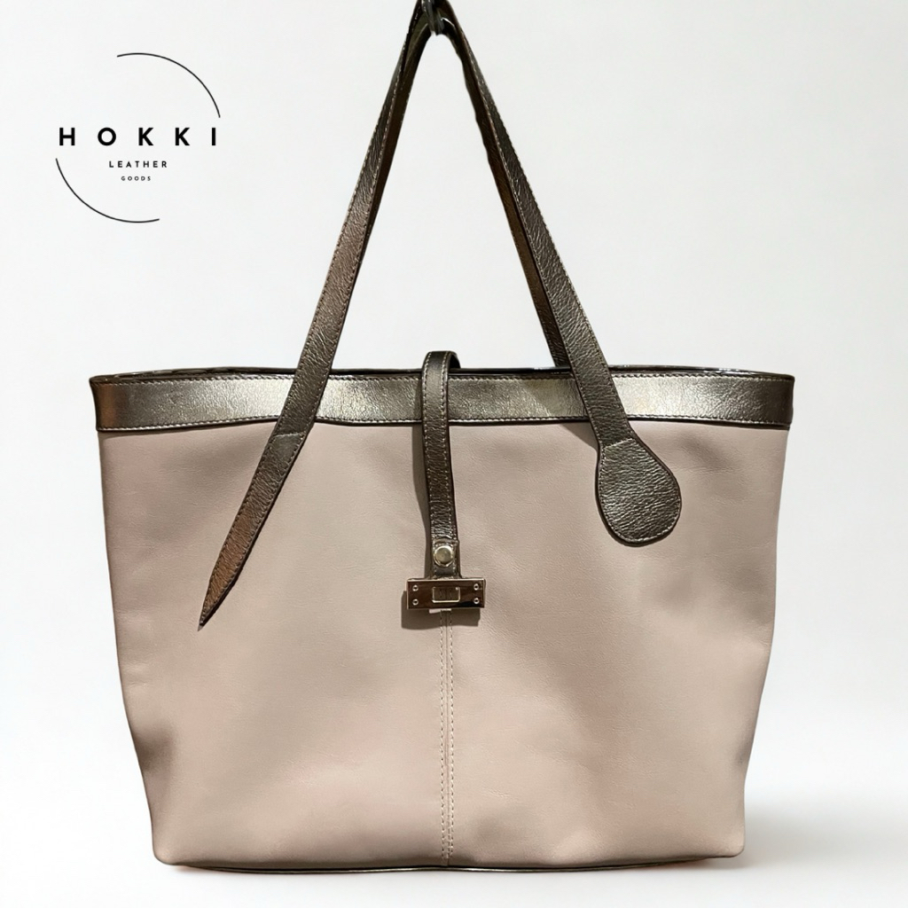 Hokki Leather Tas Tote Wanita Kulit Asli Premium