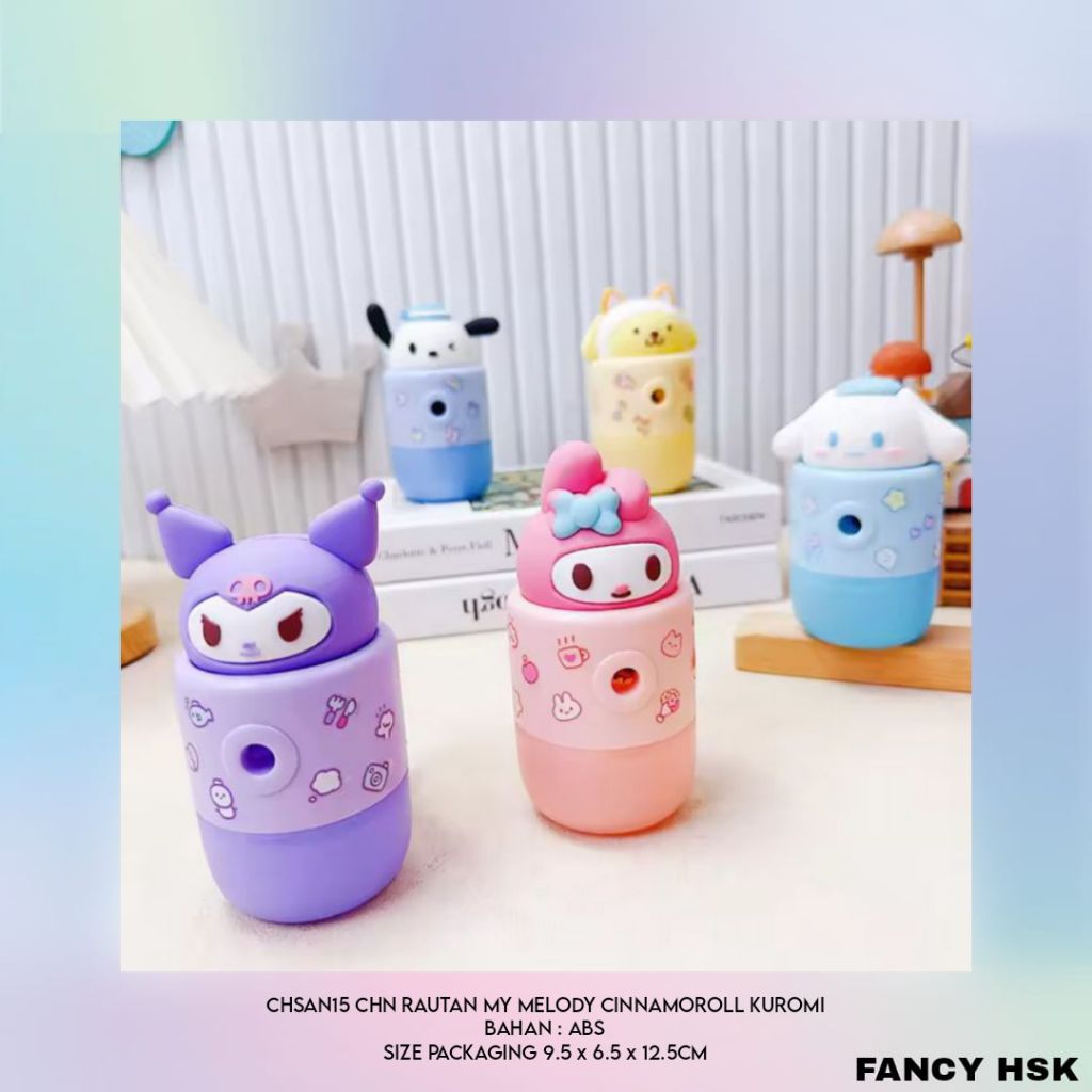 

CHN RAUTAN MY MELODY CINNAMOROLL KUROMI CHSAN15