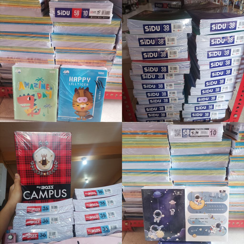 

KIANDAA 1 Pack buku tulis anak sekolah (10buku)