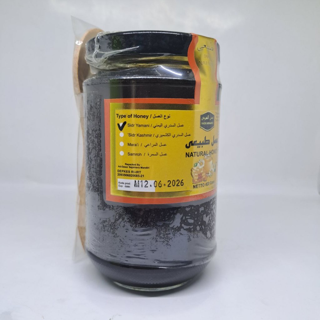 

Arabee Madu Sidr Yaman Asli Import 220gr 500gr Original Yemen Sidr Honey PIRT