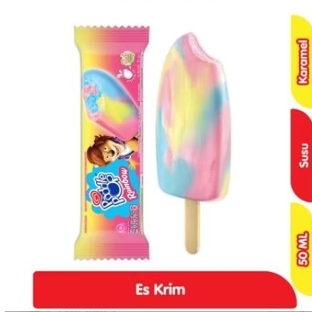 

(TERMURAH) Es Krim Walls Paddle Pop Rainbow Ice Cream Original