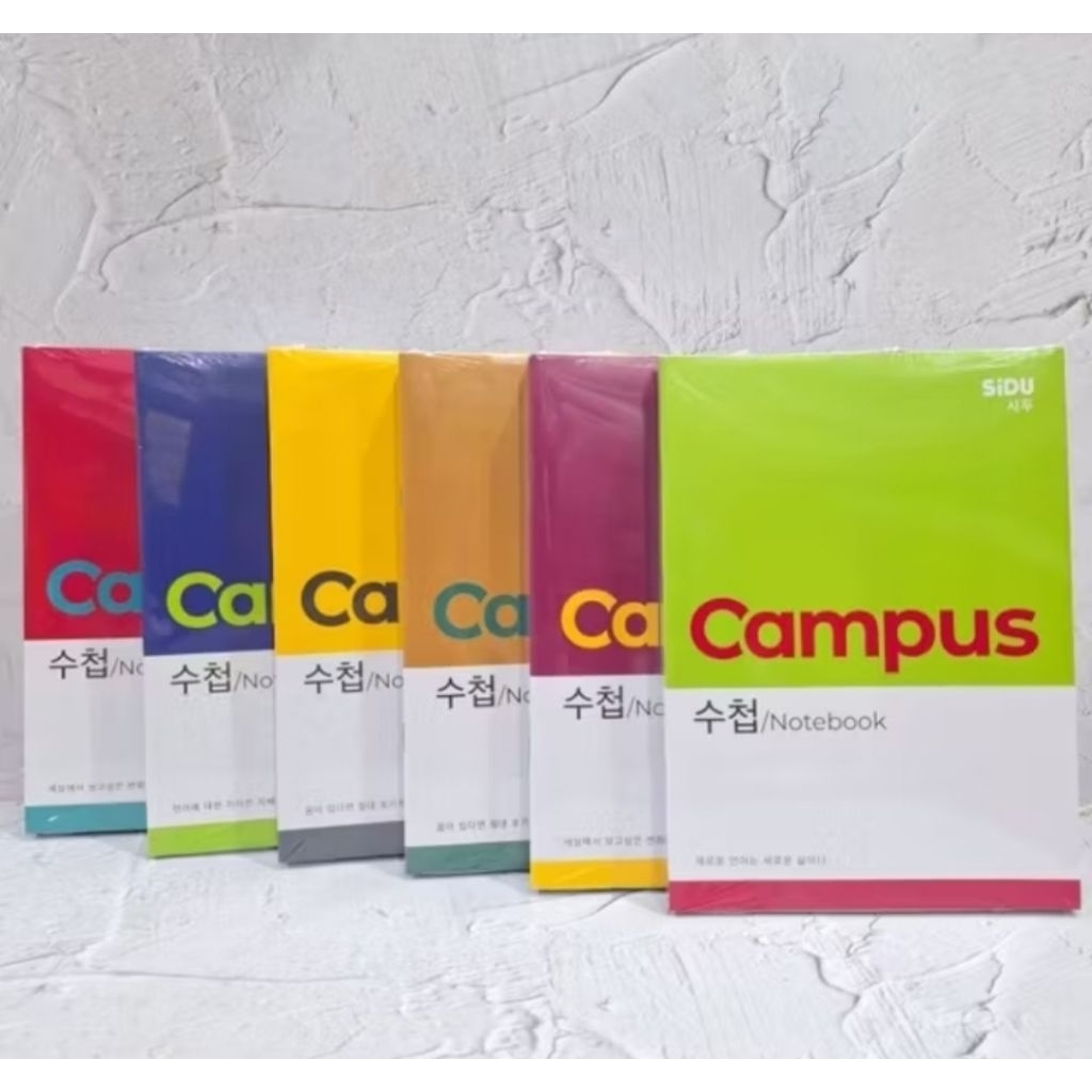 

(1 Karton) Buku Tulis Sidu Campus Korea 42 Lembar
