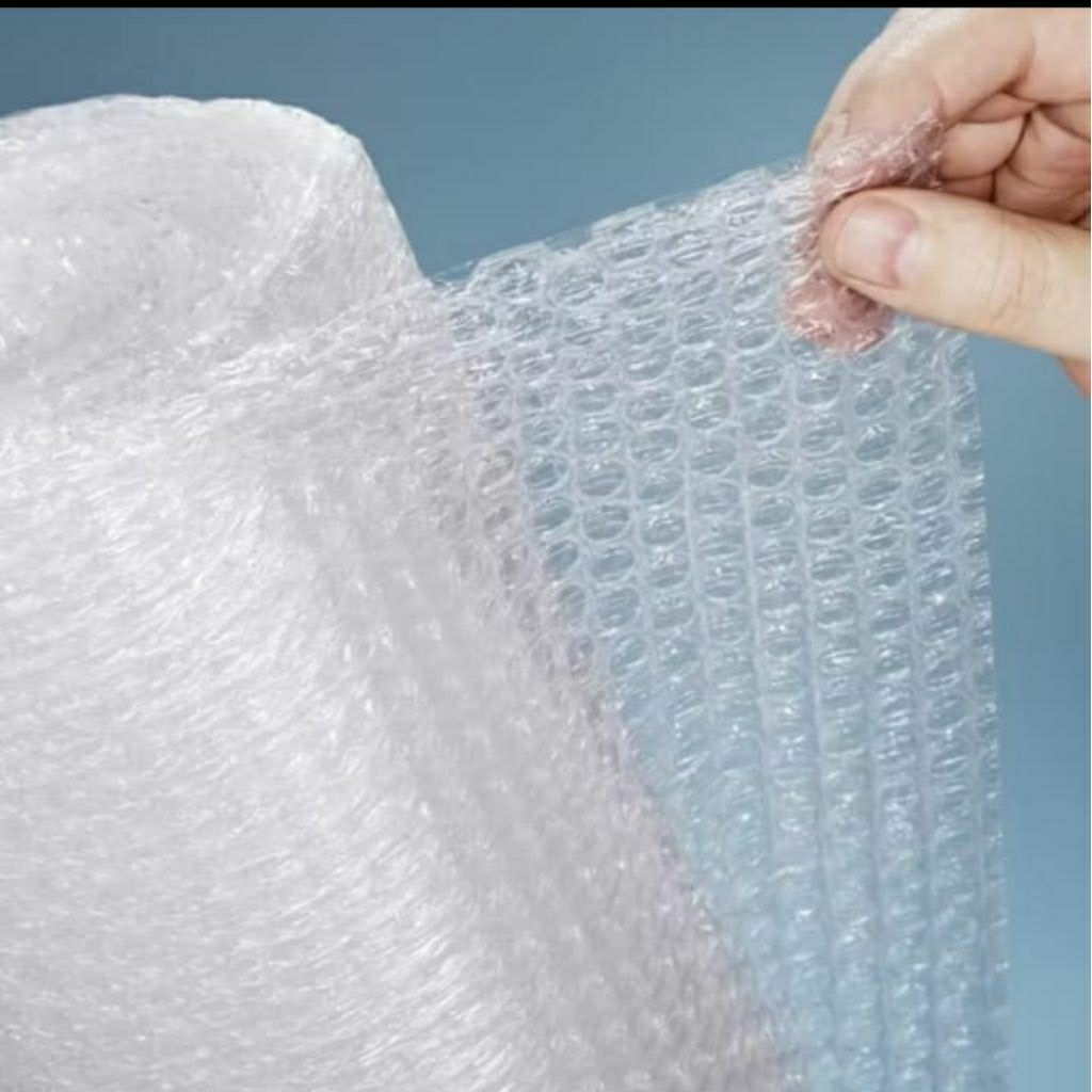 

Bubble wrap plus kerdus tebal buat packing