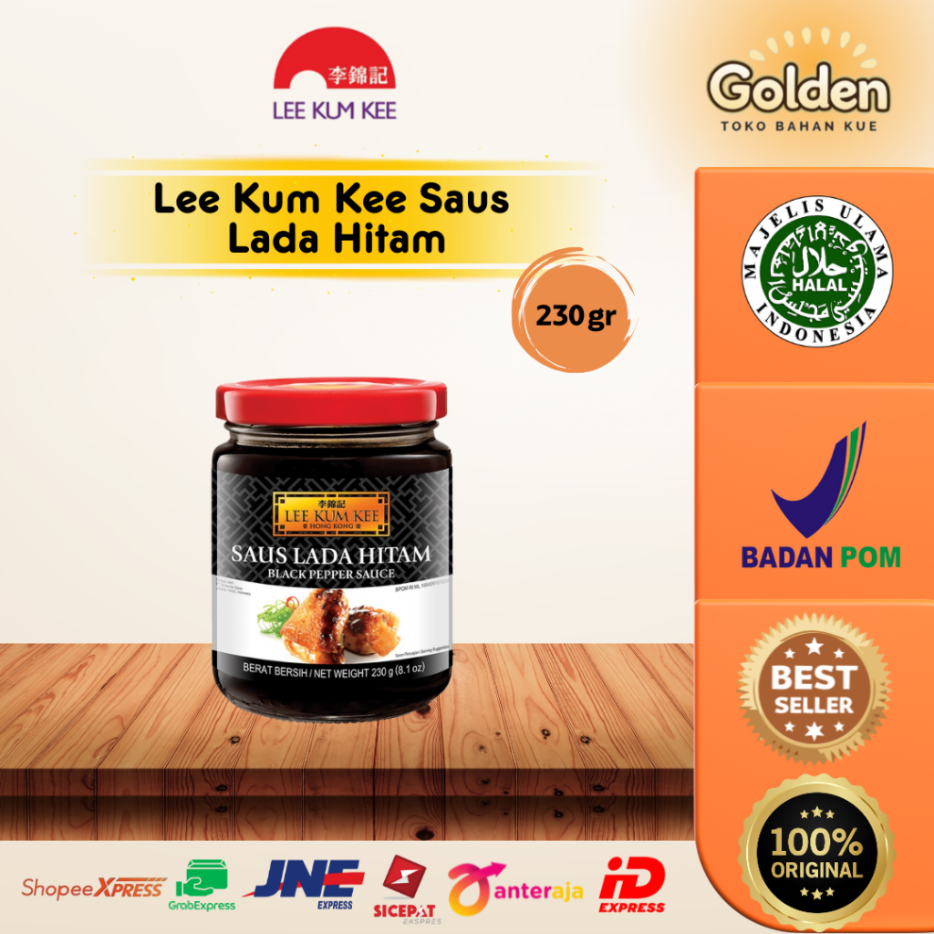 

Lee Kum Kee Saus Lada Hitam 230gr