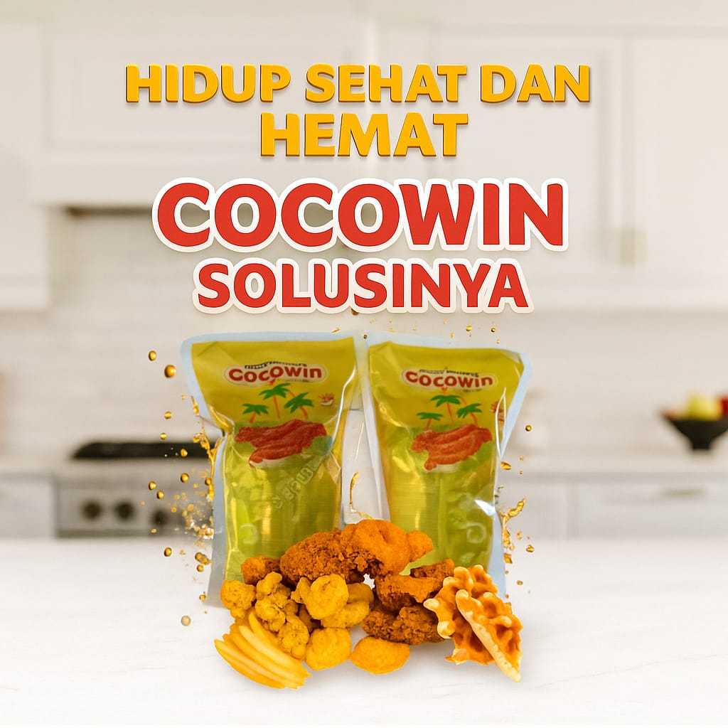 

PROMO Minyak Goreng cocowin 2pcs 900ml