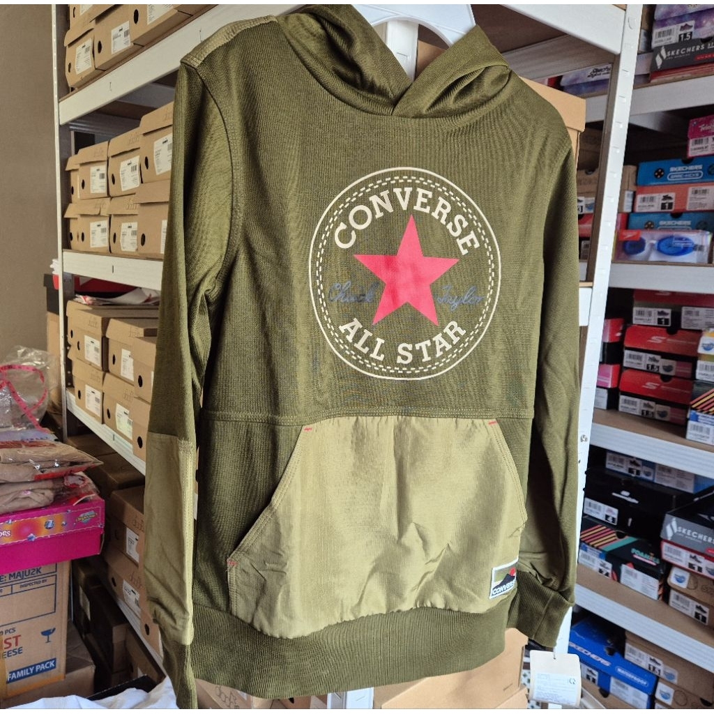 Jaket Anak Laki-Laki Converse Original | Boys Kids Hoodie Sweater