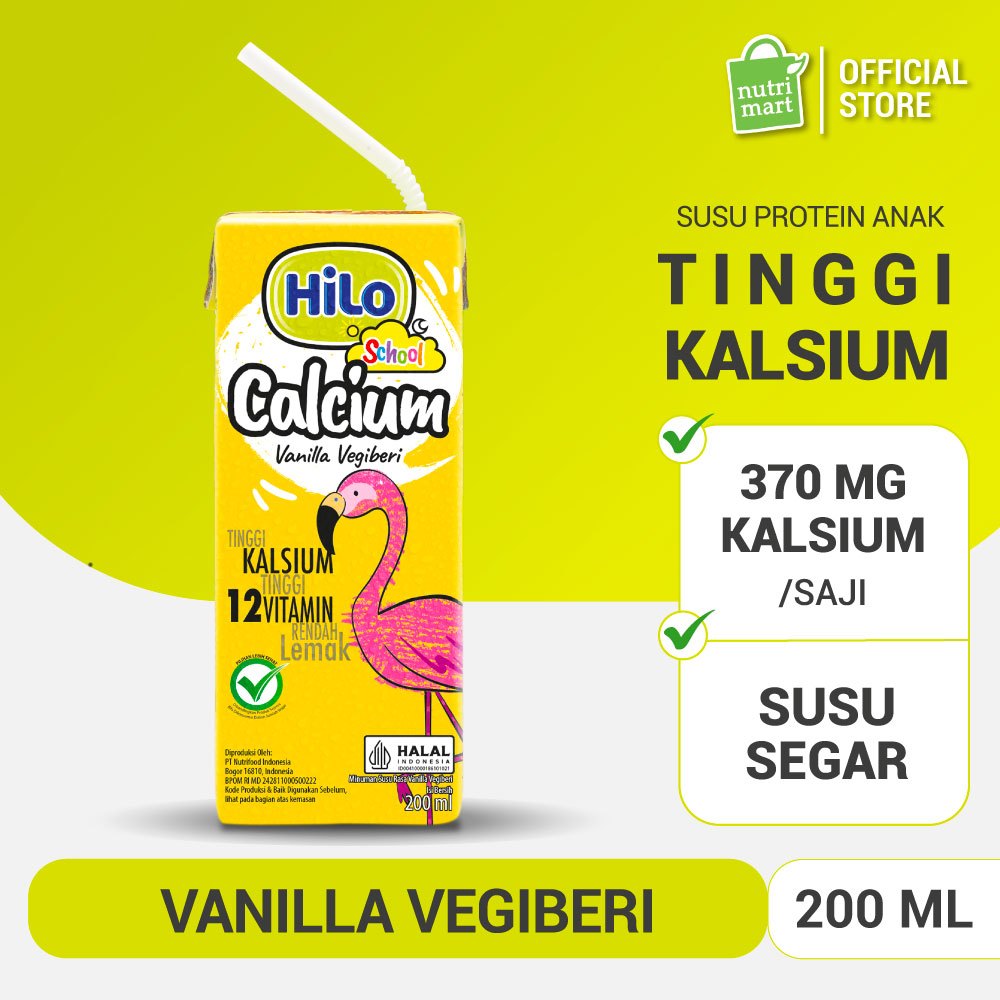 

1 Pack - HiLo School RTD Vanila Vegiberi 200ml - 1 pcs
