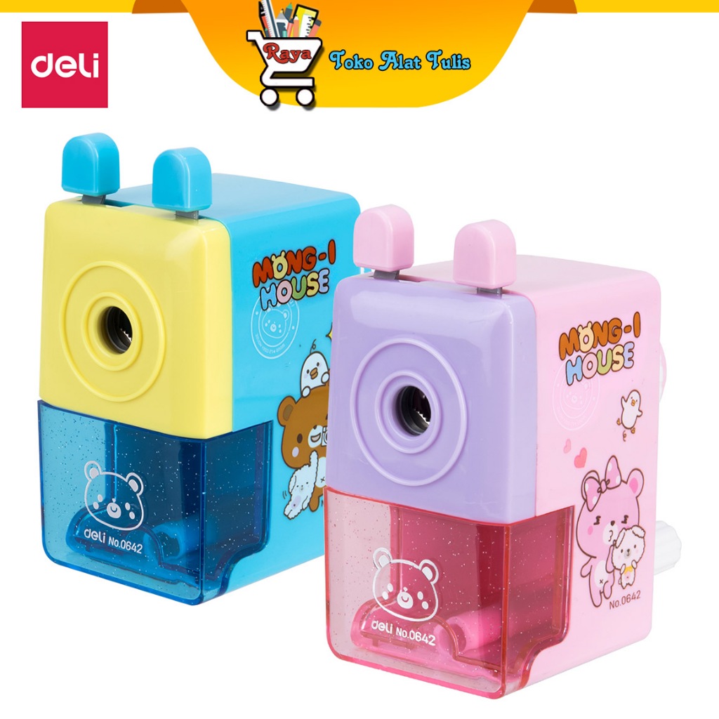 

Deli Rotary Pencil Sharpener Peraut E0642