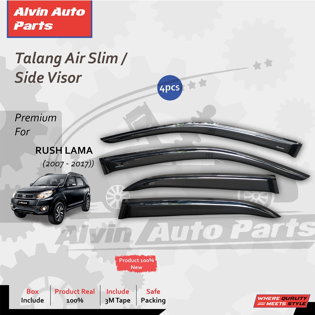TALANG AIR RUSH 2005 - 2017 SLIM / SIDE VISOR RUSH LAMA SLIM / ACCESSORIES RUSH LAMA 2005 - 2017