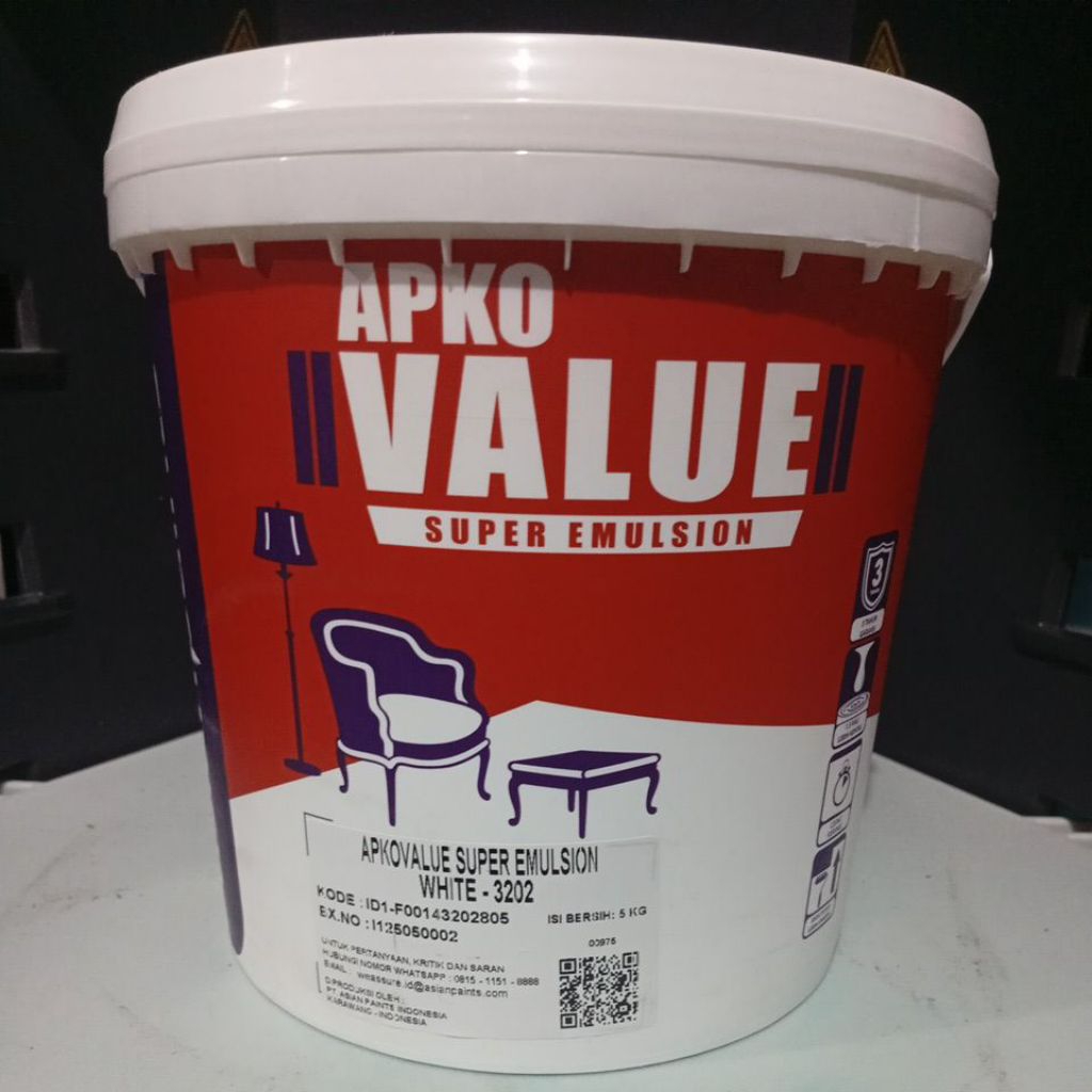 APKO VALUE 5KG (3202) WHITE