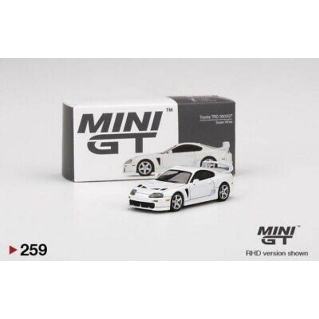 Mini gt  TRD 3000 gt white unseled