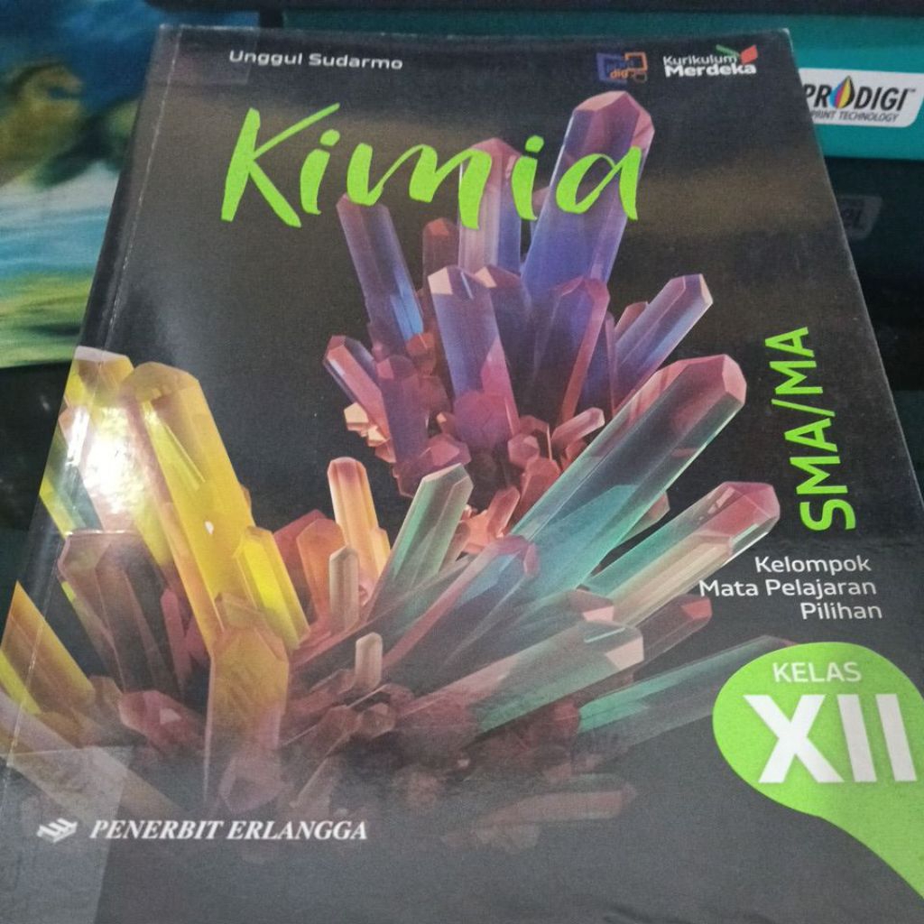 Buku Kimia sma 3 kurikulum Merdeka