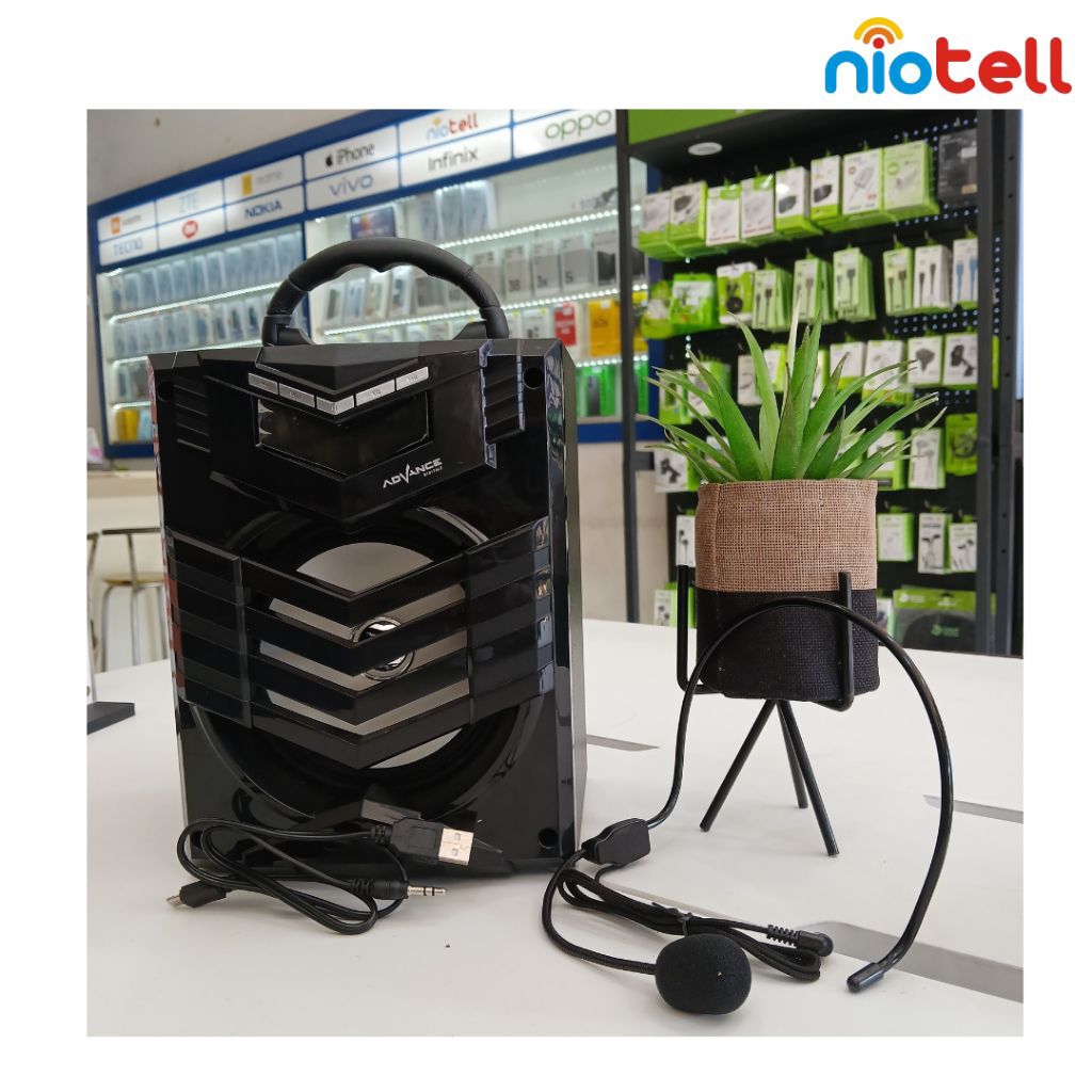 Speaker Advance Portable Speaker FM/AUX/USB/TF MP3 Player